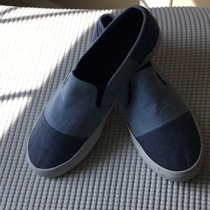 Nautica Denim Patchwork SlipOn Sneakers Size 10